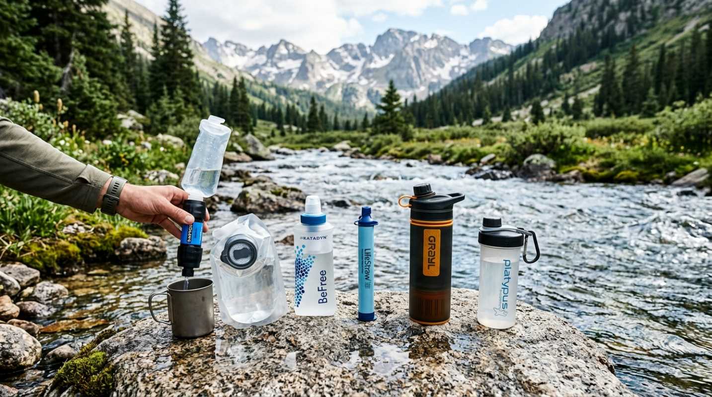 5 Compact Water Filtration Tools for Backcountry Hydration